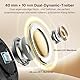 EarFun Tune Pro Over-Ear Kopfhörer Kabellos, Aktiver Geräuschisolierung, Dual-Dynamic-Treibern, Hi-Res Audio, 120 Std. Akku, Bluetooth 5.4 Kopfhörer mit 5 KI-Mikrofone, Multipoint, APP, Theatermodus