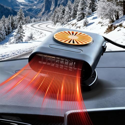 Portable Car Heater for Vehicle, 200W 12V Air Conditioner for