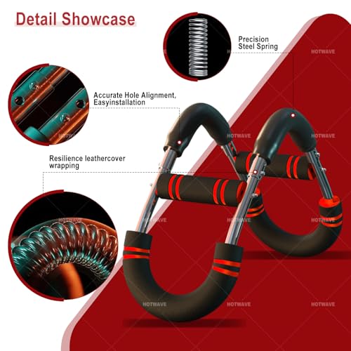 Image of HOTWAVE Twister Arm Trainer,Chest Workout Equipment,Portable Home Equipment | Adjustable Chest Trainer for Upper Body. Forearm, Triceps & Chest Workout. Self-Use or Gift. For Men & Women.