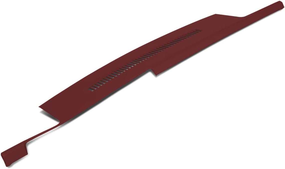 Auto DynastyMolded Dash Cover Cap Overlay W/Grille Red Compatible with 1988-1994 Chevy Blazer GMC Yukon C1500 K2500