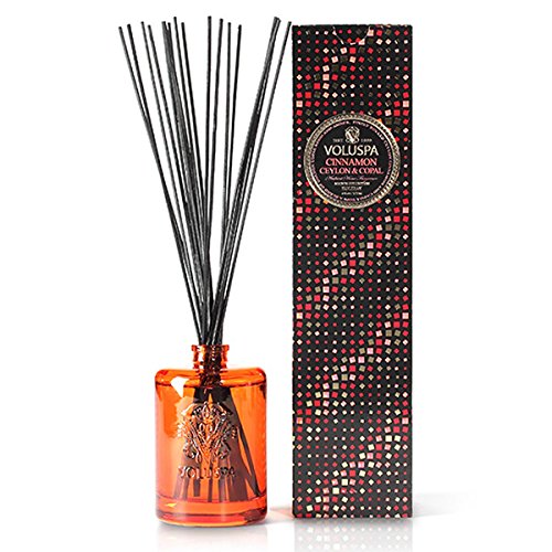 Voluspa Cinnamon Ceylon and Copal Home Ambiance Diffuser, 6 Ounce Amazon.in Health & Personal