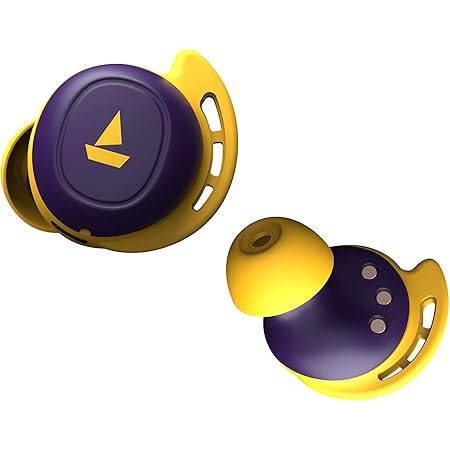 boAt Airdopes 441 Bluetooth Truly Wireless in Ear Earbuds with mic Thunder Purple