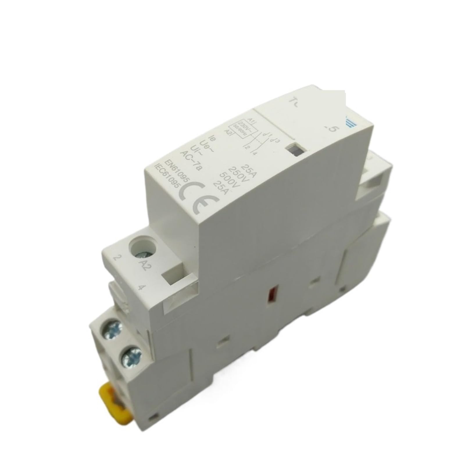 Contacteur modulaire 2NO 2P 25A 230V rail DIN TOCT1 relais pour gestion d'énergie de maison
