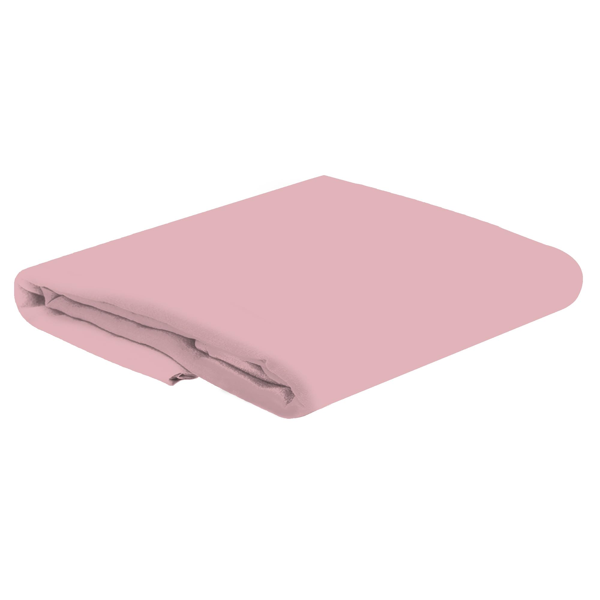 HOME ACE Pink Easy Iron Percale King Size Bed Flat Sheet, Kingsize Bed Cotton Flat Sheet, Kingsize Bedding Polycotton King Size Bed Sheet 100% Poly Cotton Top Sheets