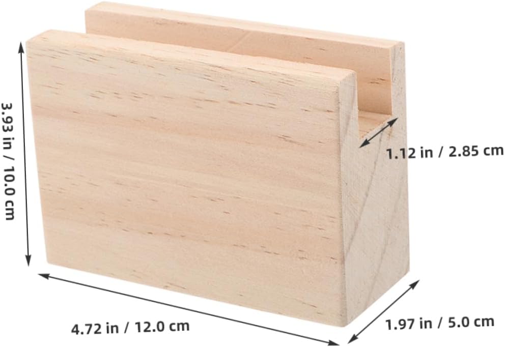 VILLCASE 2Pcs Bed Risers Wooden Supports for Elevating Furniture Heavy Duty Heightening Pads for Sofa Table and Bed Legs Enhance Comfort and Practicality for Home Appliances