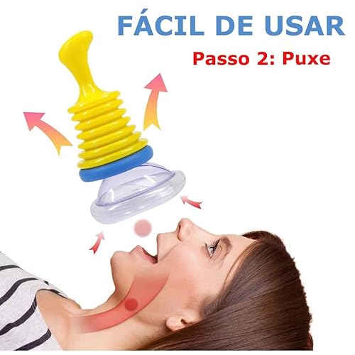 Dispositivo de Resgate de Asfixia por Engasgo Primeiros Socorros Adulto Infantil Kit Casa