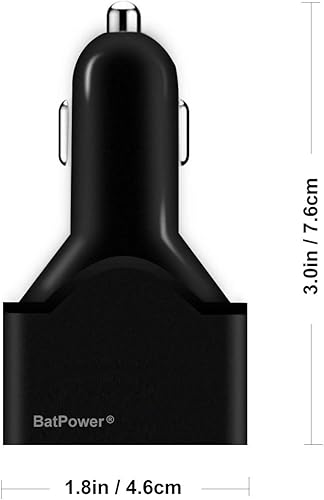 Miniatura 8 de BatPower Cargador de coche de 120 W DC para HP Cargador de coche portátil Cargador de vehículo DC 12v-24v Adaptador automático