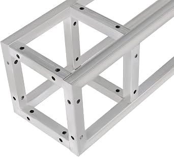 DJ Square Box Truss, 3 Packs Segment Kit, Lighting TV Mount Stand Stage/Club Tower Totem, 39.37 x 7.87 x 7.78