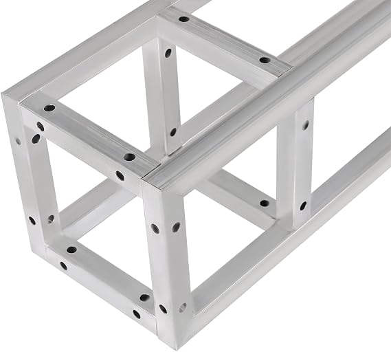 DJ Square Box Truss, 3 Packs Segment Kit, Lighting TV Mount Stand Stage/Club Tower Totem, 39.37 x 7.87 x 7.78