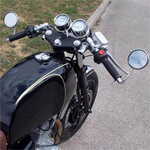 Espejo retrovisor de 7/8'' universal para manillar de motocicleta Ninja de 22mm 7