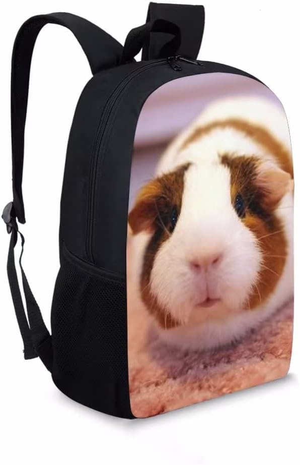 Beauty Collector Lightweight Guinea Pig Travel School Backpack for Girls Kids Boys