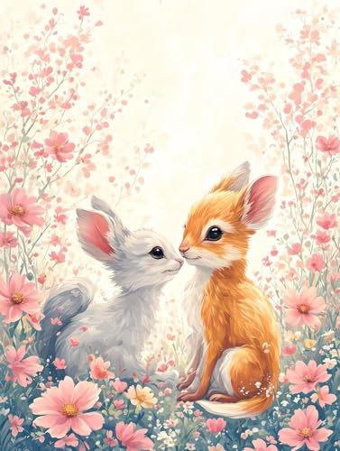 Peinture Diamant Adulte animaux pour activité détente soirée d'hiver
