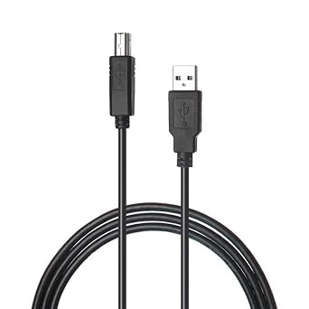USB Printer Cable 10FT/3Meter Compatible with HP ENVY 5055 6455 6255 6055 7155 7855 8028,OfficeJet Pro 9015 9025 8025 8035 5255 8710 6968 6978,LaserJet Pro M479fdw M404dn M130fw M402n,DeskJet 3755