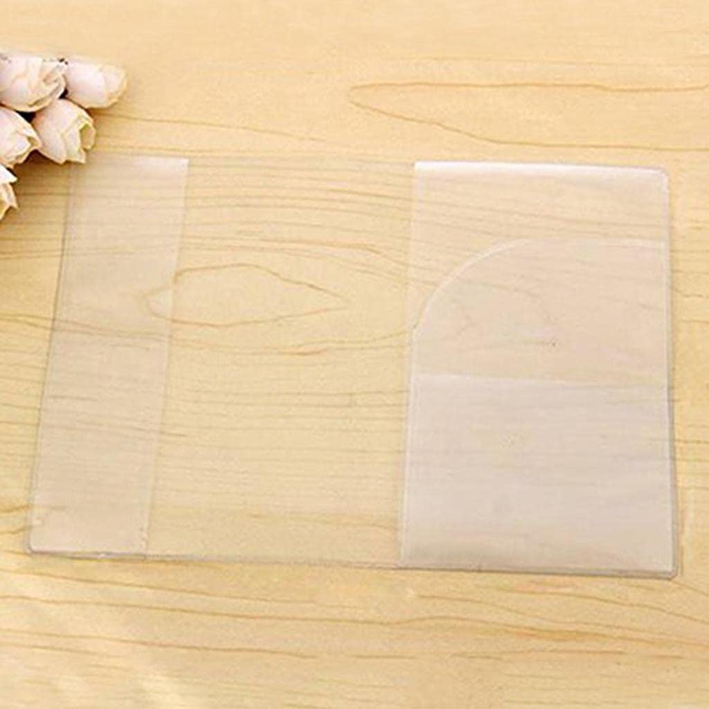 atorse transparent passport cover case coverage of passport transparent protector| collectibles