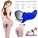 MAN NUO Kegel Exerciser Pelgrip Pelvis Floor Muscle Medial Exerciser Clip Hips Muscle Inner Thigh Exercise Equipment Pelvic Correction Trainer for Women,Have Baby/Sedentarye/Hip Flat (Blue)