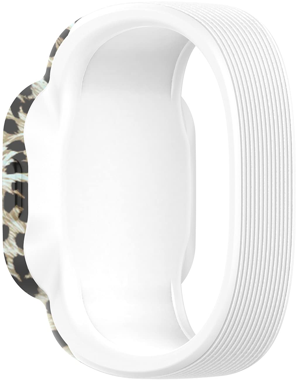 Compatible Avec Garmin Vivofit Jr 3, Bracelet En Silicone Souple Imprimé Accessoires De Remplacement Pour Enfant Vivofit Jr. 3, Argenté., Pieds