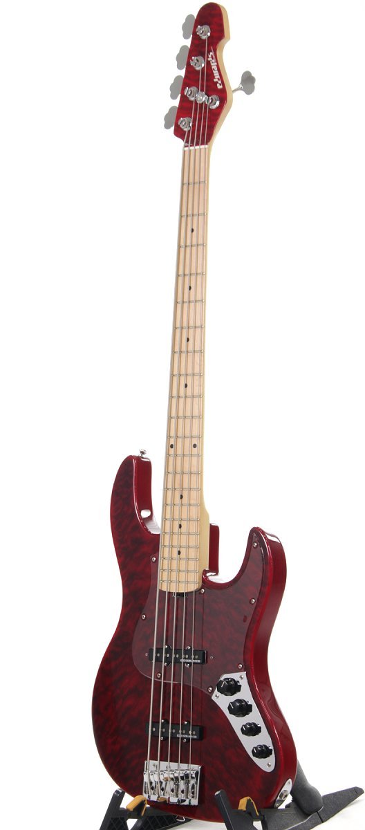 Amazon.co.jp: Edwards/E-AM-160QM Black Cherry エドワーズ 5弦
