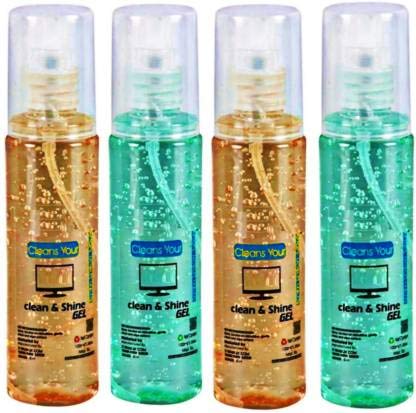 Darix Clean & Shine Gel Multi-Purpose LCD Cleaning Kit, Liquid Solution with Cloth to Clean Mobile/Laptop Screen, Computer, Tab, LCD Display, Camera (Pack of 4) 100 ML Each (B08W5GWTVP) Amazon Price History, Amazon Price Tracker
