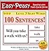 Level 3 Sight Words - 100 Sentences with 50 Word Flash Cards! (Easy Peasy Reading & Flash Card Series Book 12)