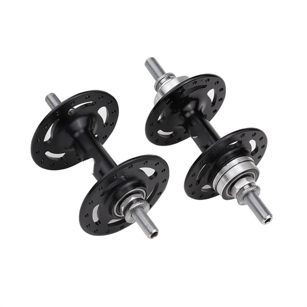 Serrages Et Blocages Rapides 20 24 28 32 36 Holes Fixed Gear Bicycle Single Speed Bike Hub with Sprockets and Lock Nuts Moyeu De Roue Brochettes