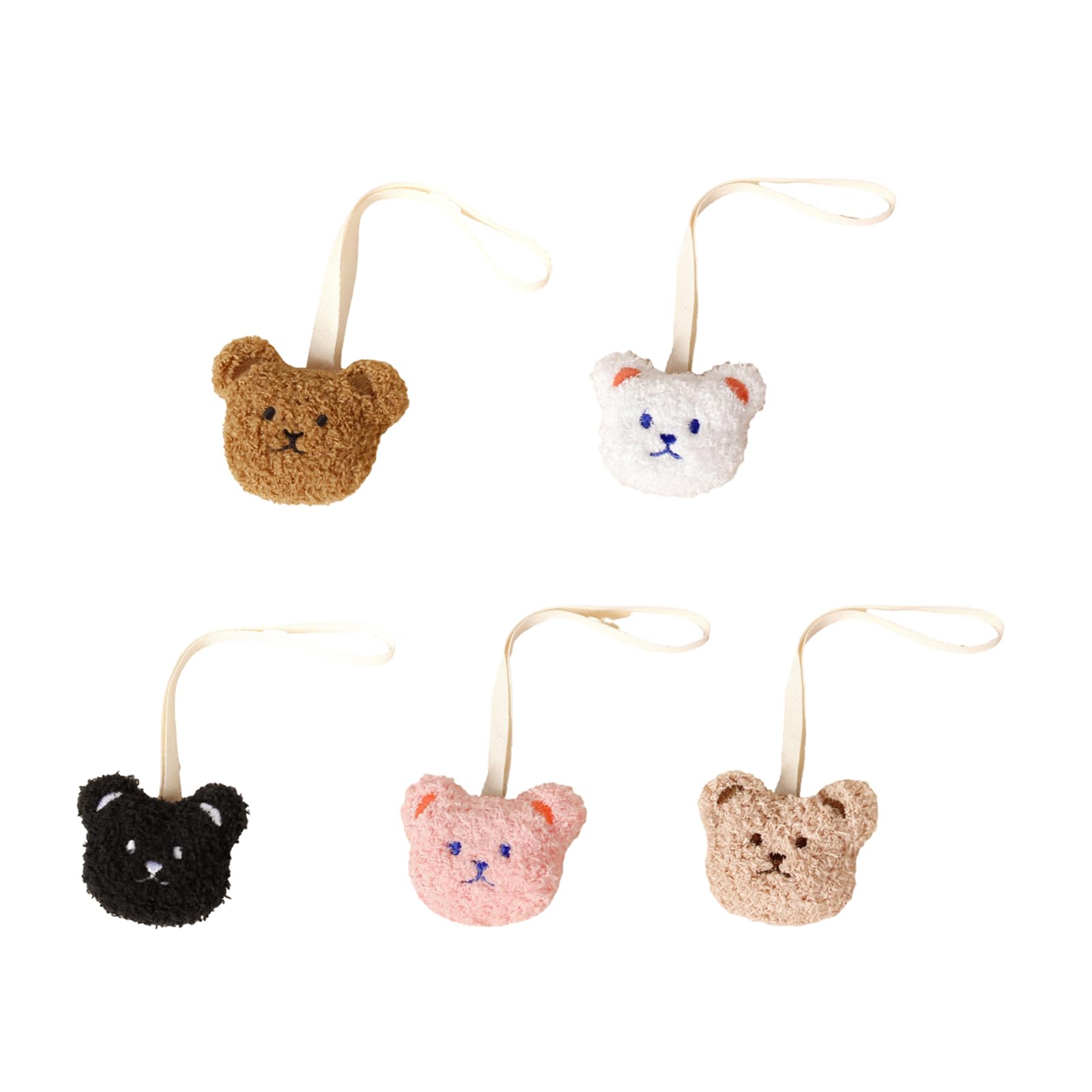 Babt Holder se adapta a la mayoría de estilos de correa de oso lindo cordón para niños y niñas de 0 a 3 años bonita cadena de oso