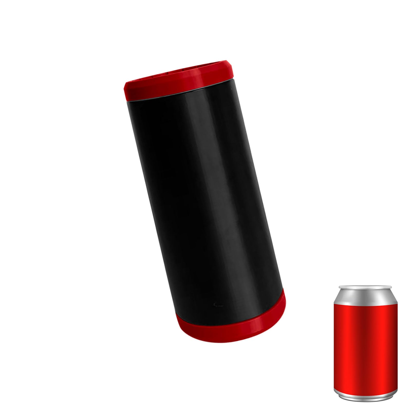 alloneslife Portable Can Cooler Sleeve for 12oz Beverages Insulated Drink Holder Travel Camping Gear Can Cooling Holder