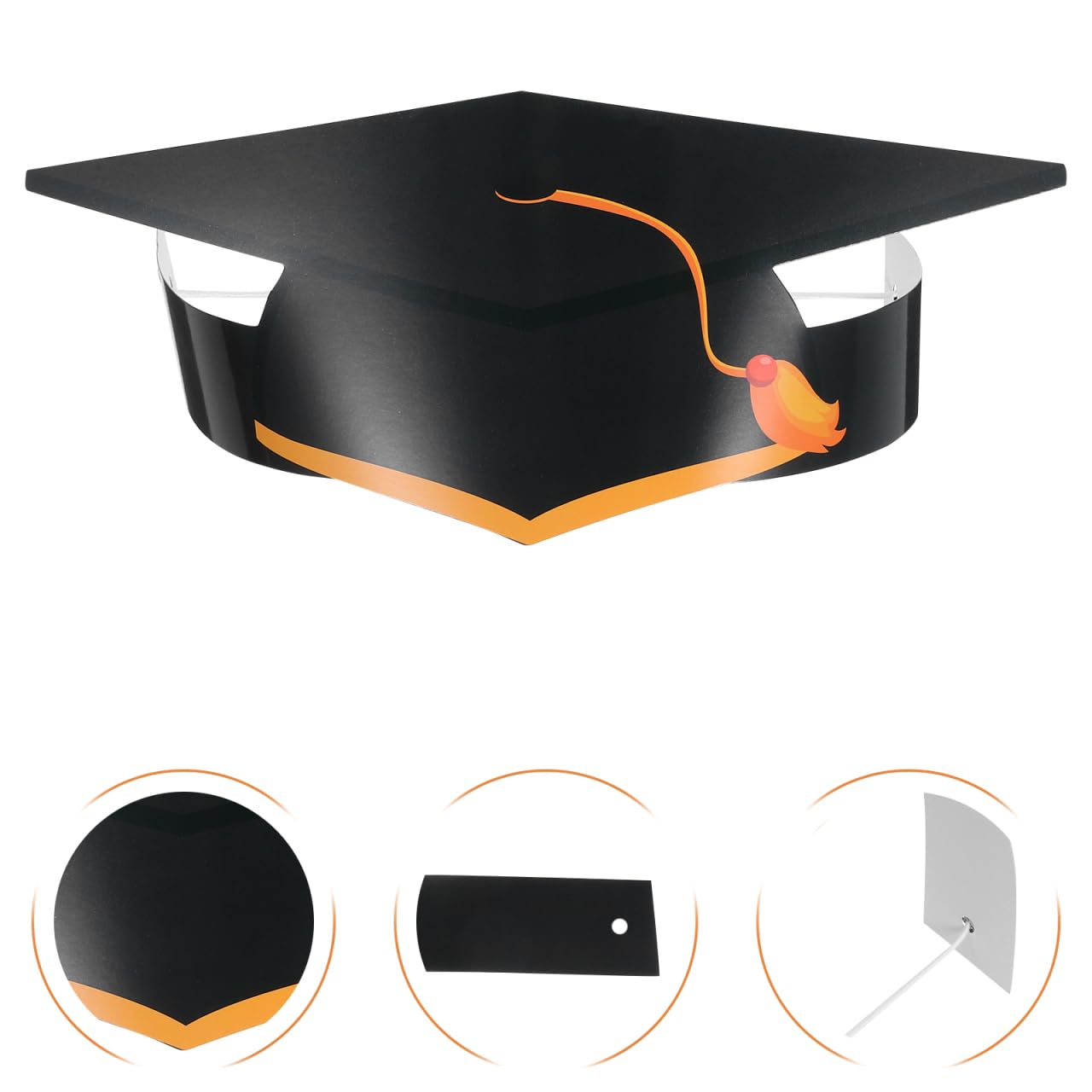 Amosfun Cappello Medico Di Carta Favori Di Festa Di Sconto Diplomi Berretto Di Laurea Cappelli Di Laurea Cappelli Di Graduazione Di Carta Per La Festa Orna Blu