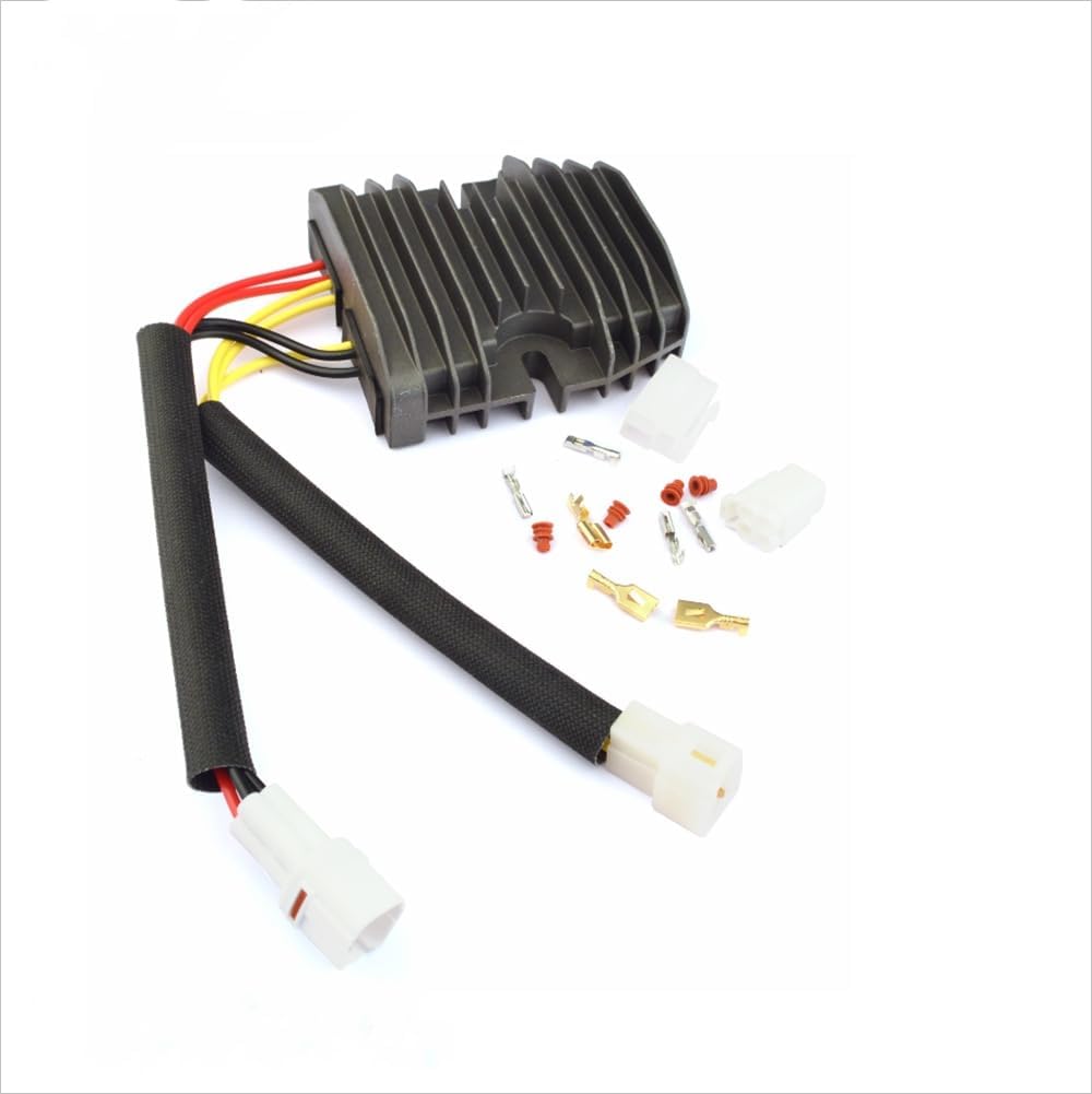Voltage Regulator Rectifier Fit for Mosfet Regulator Rectifier Suzuki GSXR 750 Regulator Rectifier (Paired plug)