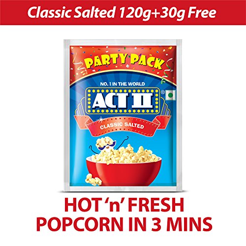 Image of Act II Instant Classic Salted Popcorn, 150g