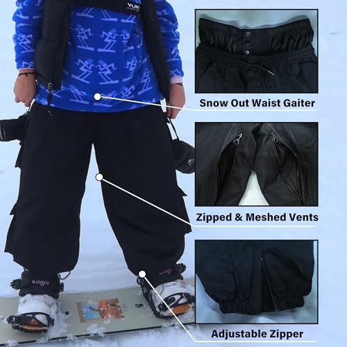 SNOWVERB Baggy Insulated Snowboard Pants