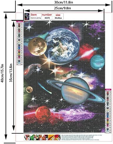 Anvidee 5D Diamond Art Kits for Adults, Full Drill Nature Diamond Art Accessories and Tools, Diamond Dots DIY Crafts for Living Room Home Wall Decor (3)