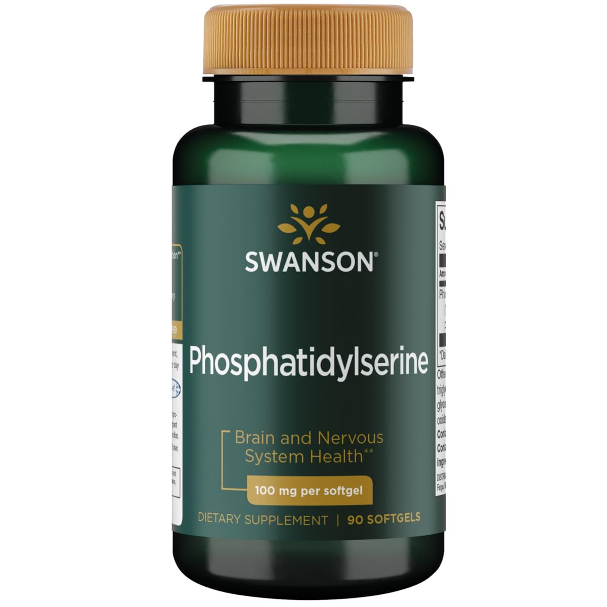 Swanson Phosphatidylserine 100 Milligrams 90 Sgels