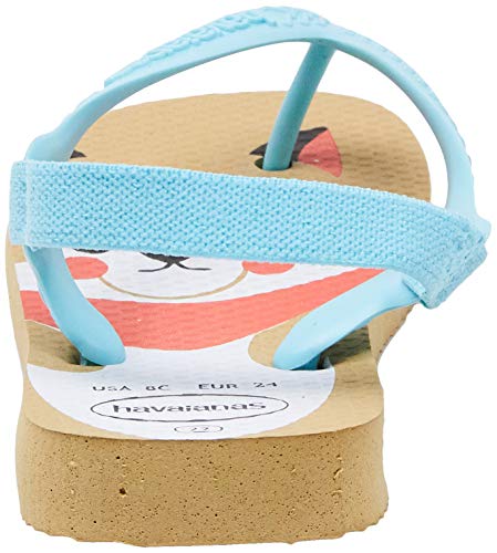 Chinelo Pets, Havaianas, Bebê Unissex, Marfim, 23/24