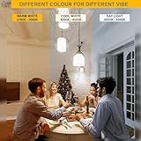 Inspired Essentials B22 Bayonet LED Bulb, Warm White 3000K, 40W 40 Watts Equivalent, 4.2W B22 GLS Bulbs, Light Bulbs, Last up to 25000 Hours, 470 Lumen, Non-Dimmable, Pack of 4 - Image 6