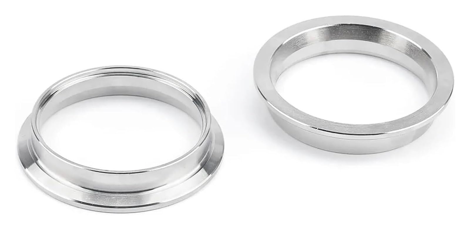 Fascette per tubi flessibili, Kit Flangia Con Morsetto A Fascia V Di Scarico, Dimensioni Multiple Da 2-4 Pollici