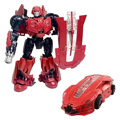 The Movie G1 Transformer Cliffjumper,D-level Enhanced Version SS64 Autobots Deformation Car Model Robot Toy, KO Version Action Figure Cover