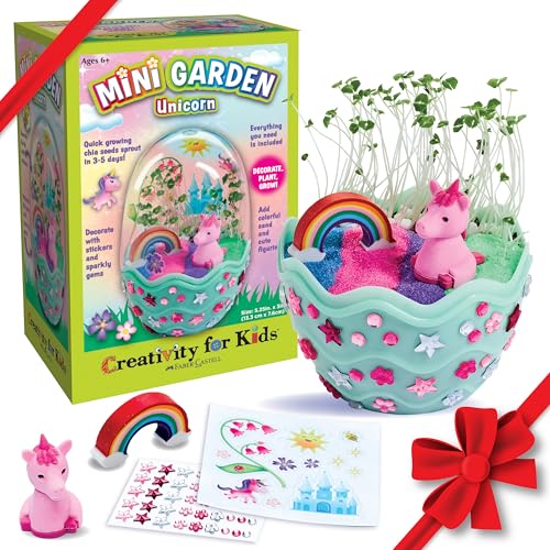 Creativity for Kids Mini Garden: Magical Unicorn Terrarium...