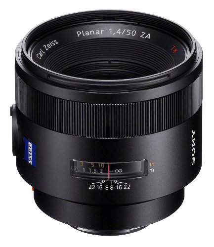 SONY Planar T＊ 50mmF1.4 ZA SSM SAL50F14Z Sony SAL50F14Z, Standard-Objektiv schwarz: Amazon.de