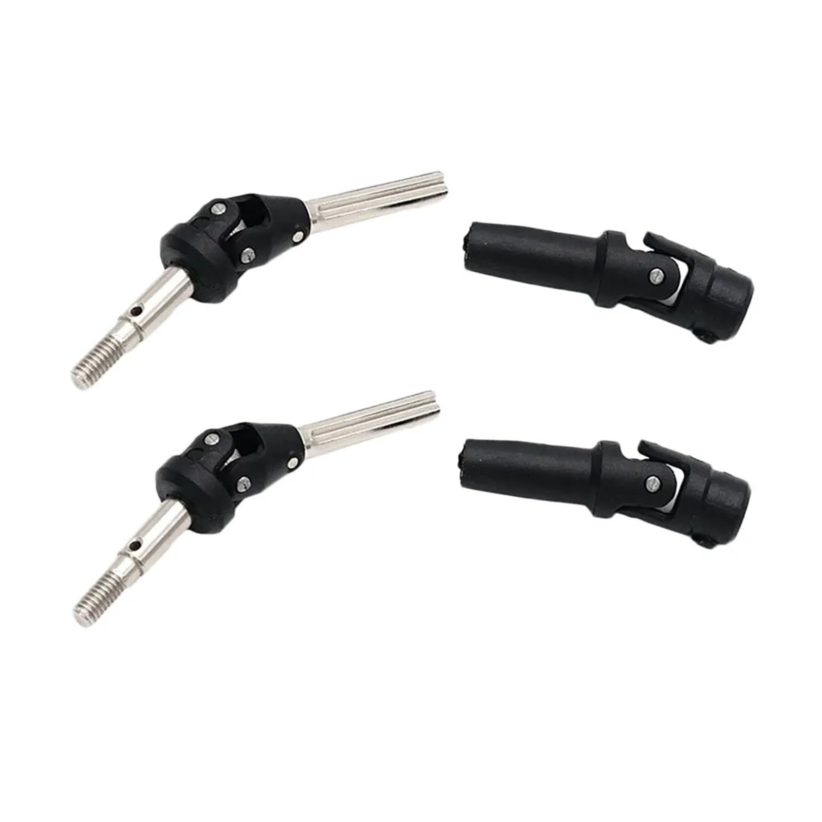 SwizEe2Pcs Black Axle Transmission Drive Shaft For 1:12 Feiyue FY03 4WD Desert Car