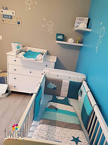Chambre Bebe Turquoise Et Gris Soldes Magasin Online Off 65