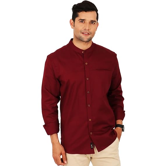 SHIRT THEORY Cotton Full Sleeves Casual Shirt for Men II Premium Cotton Shirt II Stylish Shirt for Men II Latest Style Men Casual Shirt II Luxury Shirts II