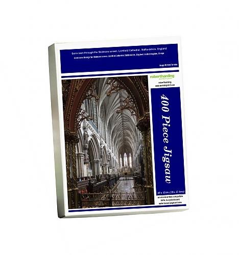 robertharding 400 Piece Puzzle for Adults of Quire seen through the Skidmore screen (11308433)