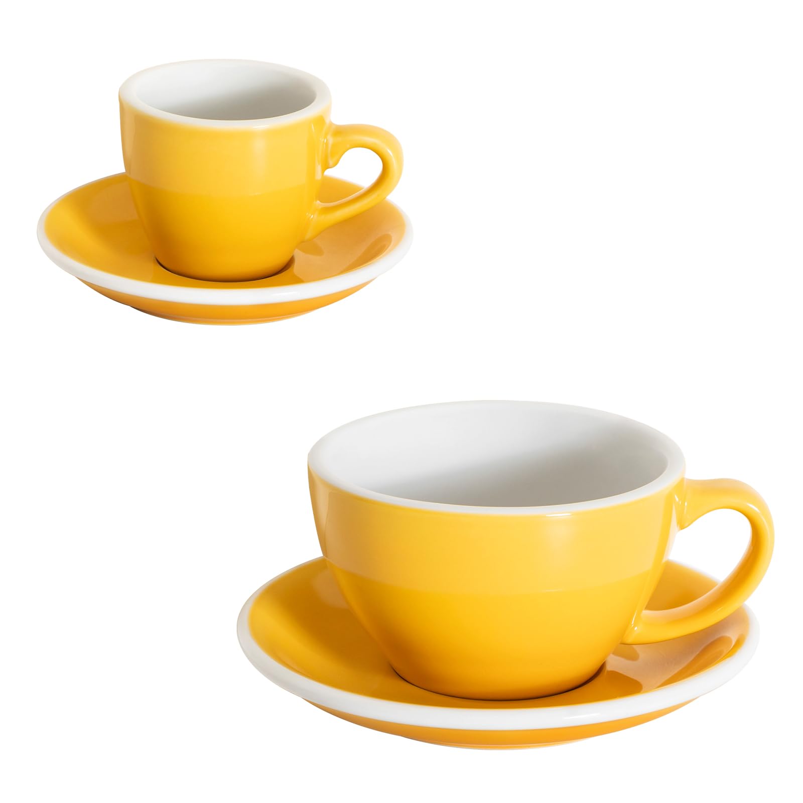 Amazon.com | Loveramics Set of 1 x 300ml Latte Art Cup Saucer + 1