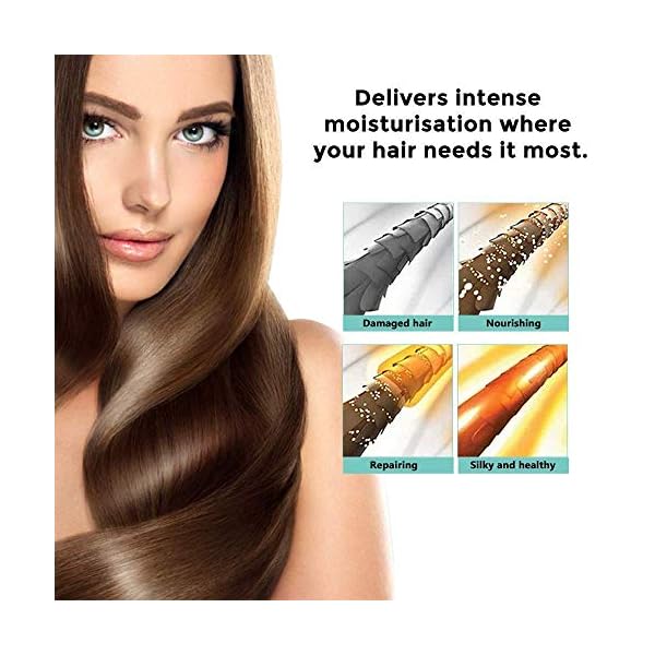 CRISTALBOX Keratin Hair Mask,Deep Repair Damage Hair Root, 250ml Hair Mask for Dry Damaged Hair,Hair Treatment Mask Keratin Hair & Scalp Treatment,Natural Deep Conditioner Hydrating Hair Masque