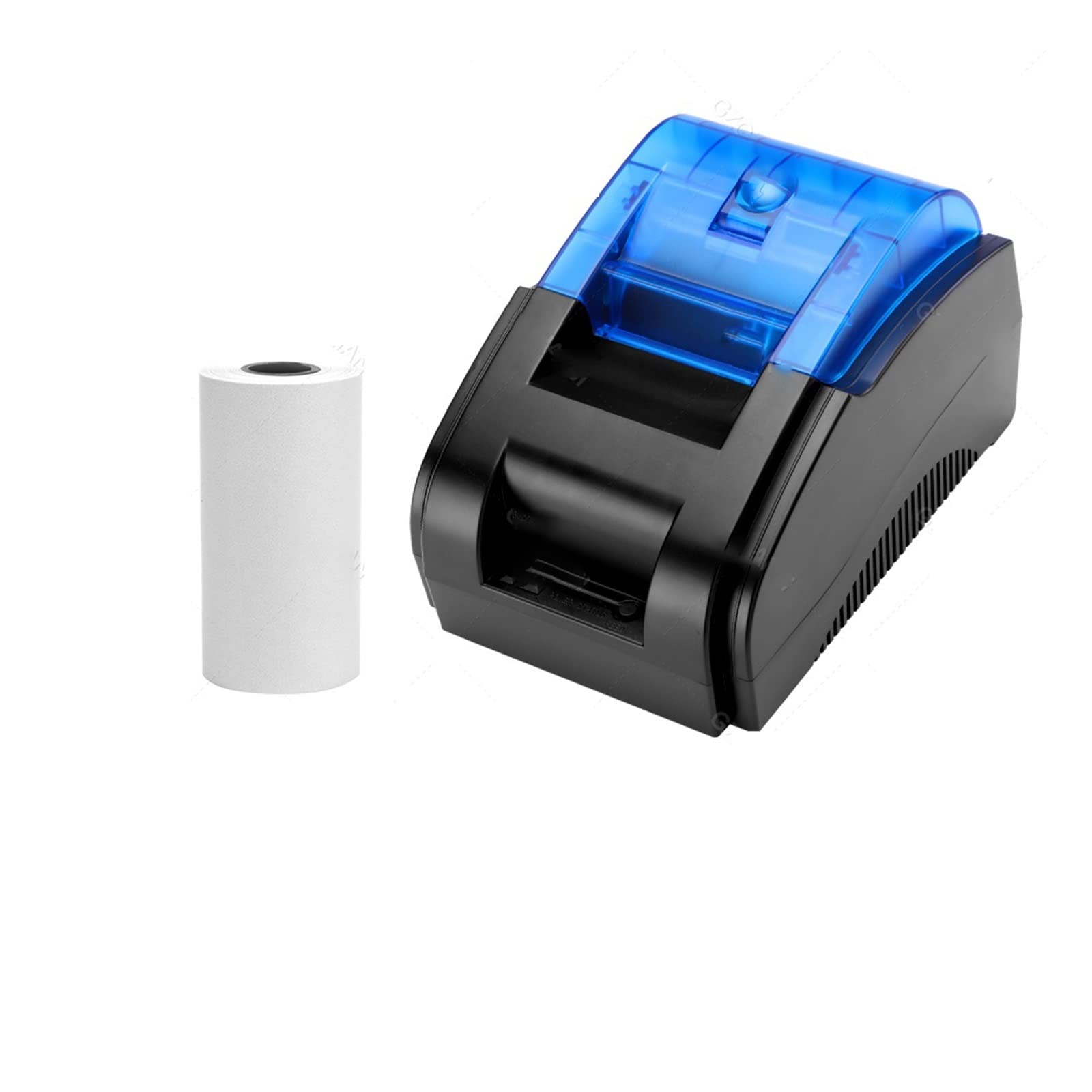 drukarka fotograficzna， 58MM drukarka stacjonarna POS USB Bluetooth paragonów sklep sprzedażowy(Blue USB)