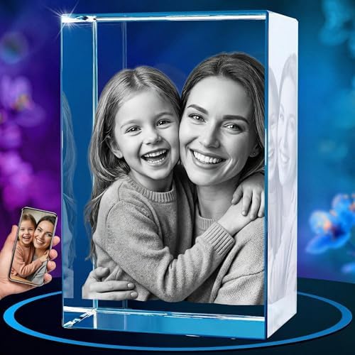 ArtPix 3D Crystal Photo, Personalized Mothers Day Gifts for Mom, ...