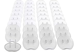 Little Chicks Baby Safety Outlet Plug Covers - Protect Your Little Ones (Pack of 36)