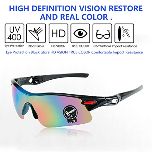 GNAUMORE Polarized Sports Sunglasses for Men Women,Cycling Glasses,Fishing Running Sun Glasses,UV400 Protection Outdoor Glasses,Sport Sunglasses - Image 4