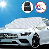 [ALTA CALIDAD] Compuesto por cinco capas de material, protección UV y aislamiento térmico. Protección solar UPF50+, puede bloquear eficazmente el 99 % de los rayos ultravioleta, mantener el coche fresco y reducir la temperatura entre 20 ℃ y 30 ℃. Para evitar daños por rayos ultravioleta y calor en los equipos electrónicos de a bordo. También pueden evitar la decoloración y el agrietamiento del tablero.