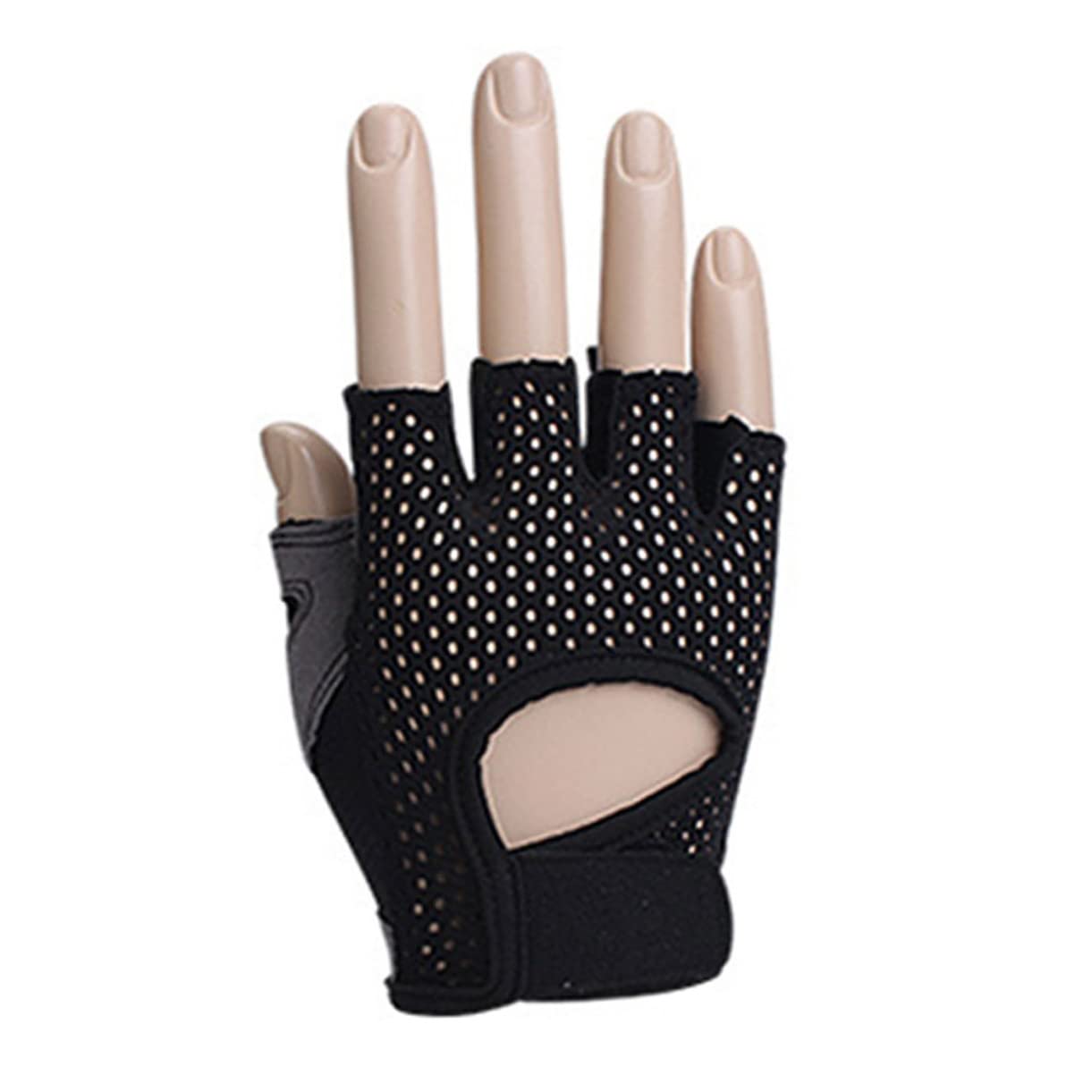 Yardwe 2 Pezzi Guanti Da Donna Guanti Da Donna Guanti Sportivi Da Donna Guanti Da Allenamento Mezzi Guanti Per Sollevamento Pesi Manubri Antiscivolo Fitness